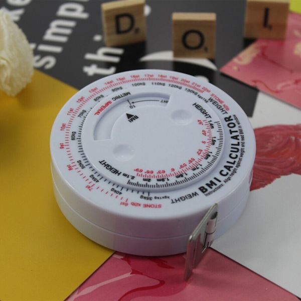 Bmi Body Tape Digital Tape 1,5 m midja linjal