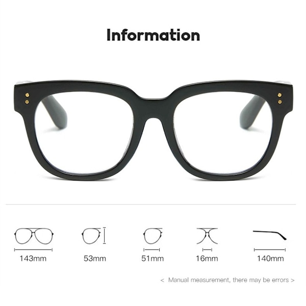 Anti-UV Blue Rays Briller Computer Goggles SORT SORT black