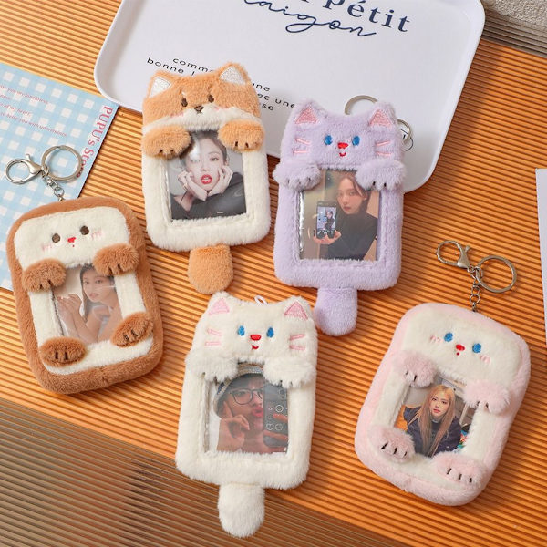 Fotokortholder Kpop Idol Foto Sleeve LILLA purple