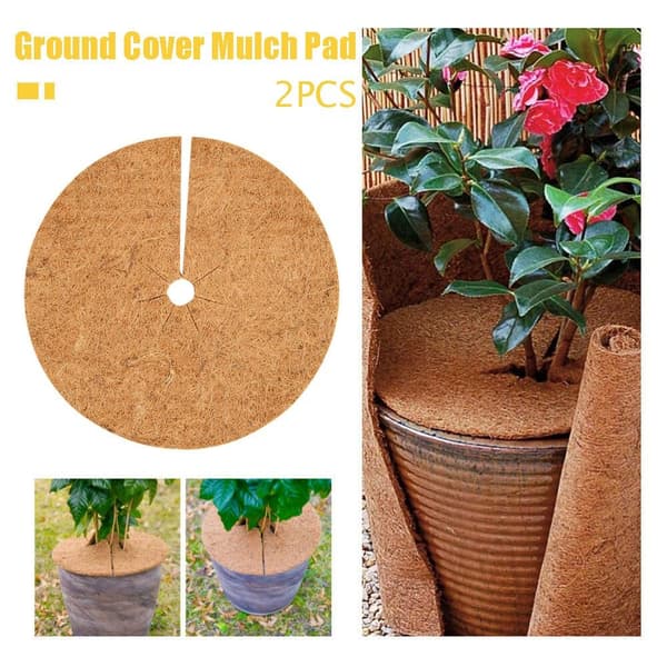 2stk bunndekke Mulch gresstett pute 30CM2STK 2STK 30cm2Pcs