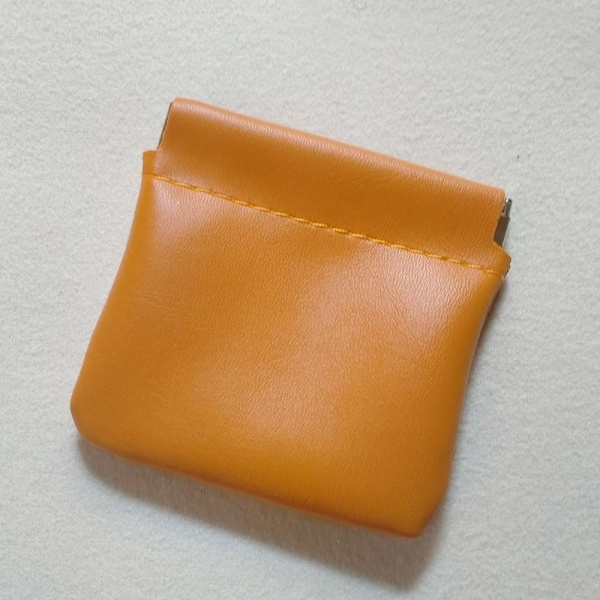 2st Minipåse Dam kosmetikaväska GUL 8X8CM Yellow 8x8cm