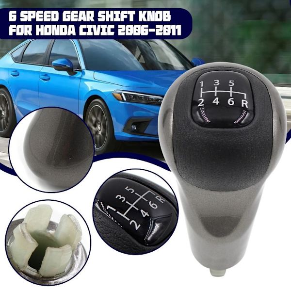 Bilgirskifteknapp Skifterhåndtakshode 6 SPEED 6 SPEED 6 Speed