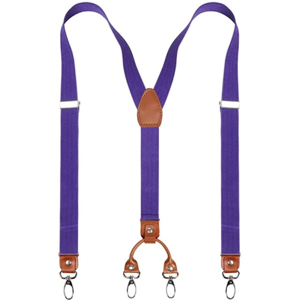 Suspenders av okseskinn Seler Seler A17 LILLA A17 A17 Purple