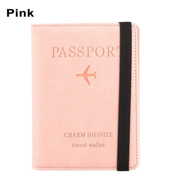 Passhållare Passväska korthållare ROSA pink