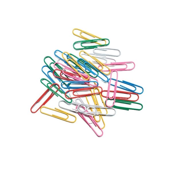 100 st Gem Metall Bokmärken Planer Clips