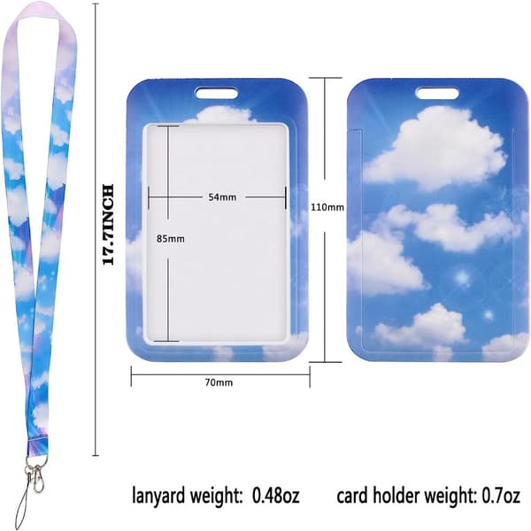 ID Badge Holder Nøglering
