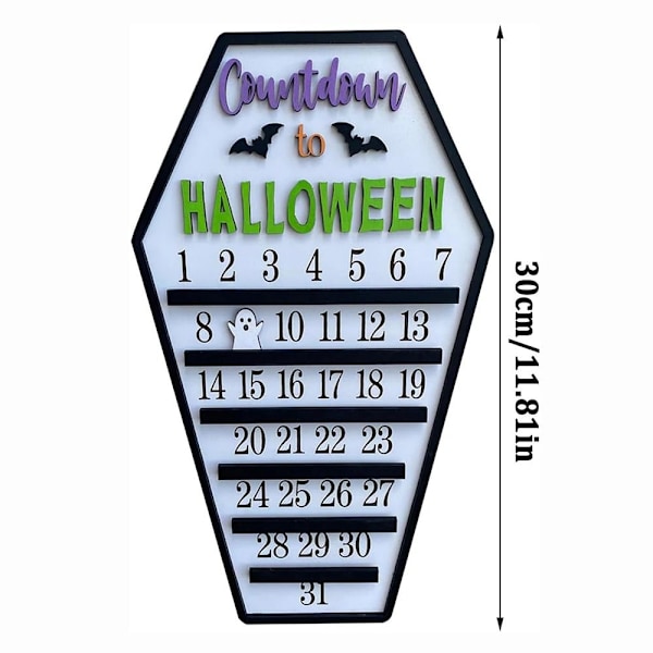 Halloween-laskentakalenteri Adventi kalenteri 2 2 2