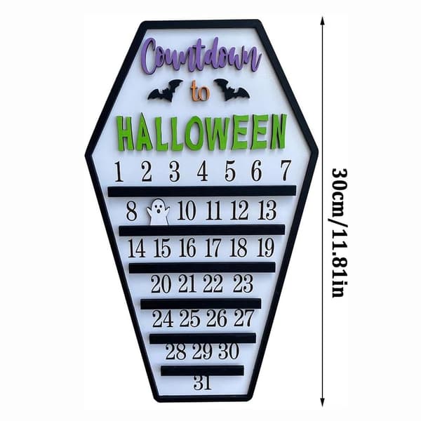 Halloween Nedtelling Kalender Adventskalender 2 2 2