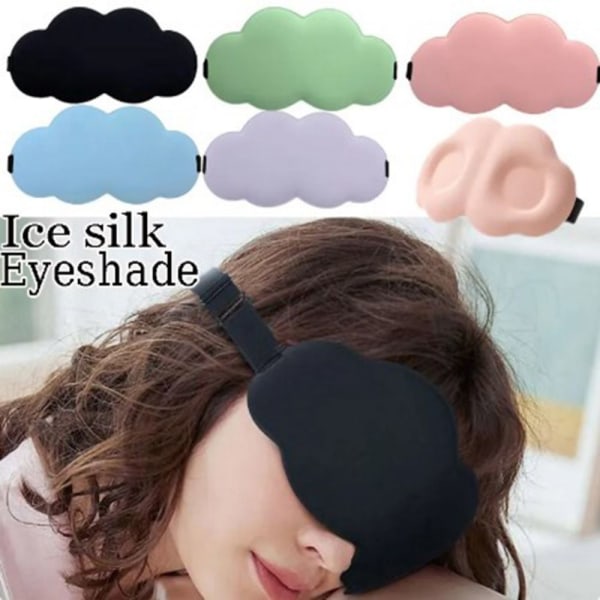 Cloud Eye Mask Memory Cotton Sleep Eyemask SININEN Blue