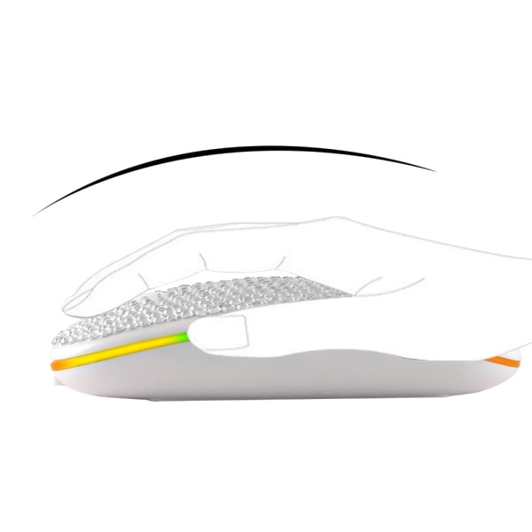 Diamond Wireless Mouse USB ladattava PINK pink