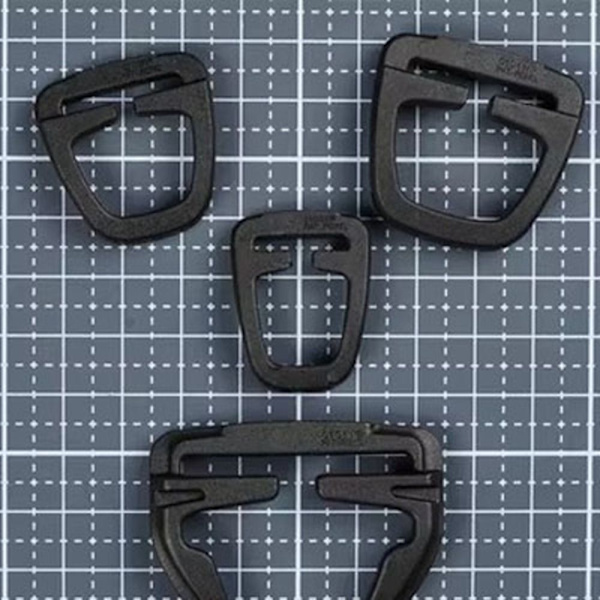 4st Webbing Rem Spänne Slider Fästelement 25MM 25mm