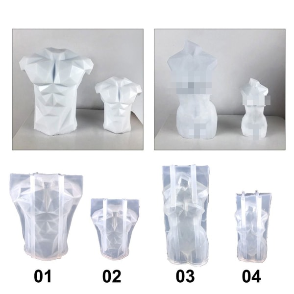 3D Body Form Mould 01 01 01