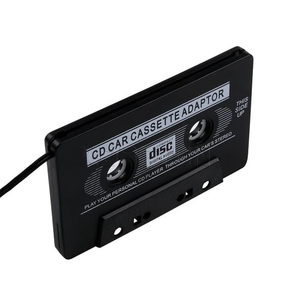 Bilkassettspiller Tape Adapter CD-spiller Black