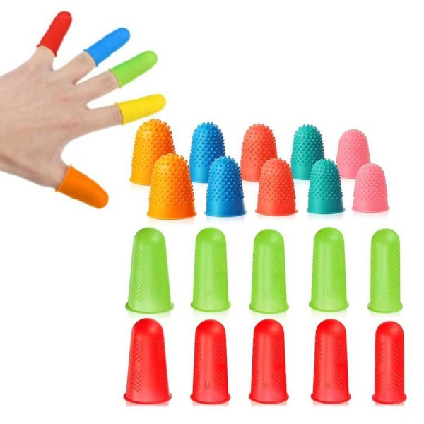 5/20STK Fingersenge Partikel Fingerspidsdæksel LANG 5STK LANG long 5pcs