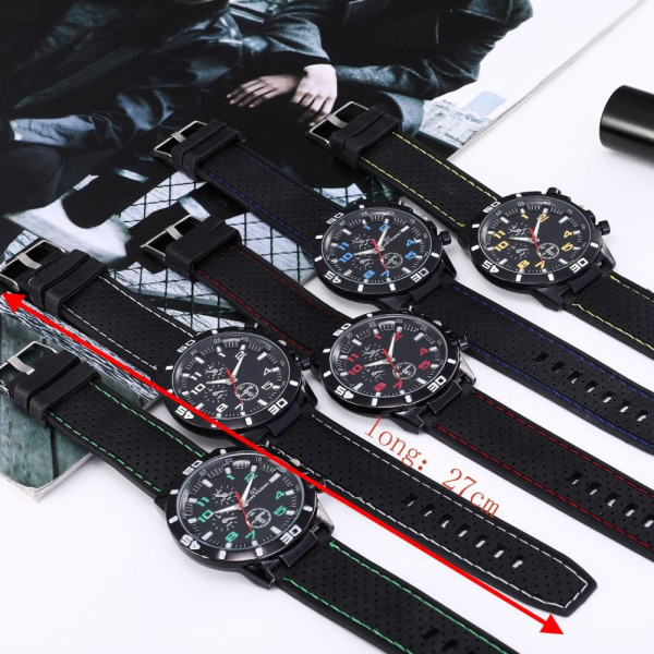 Quartz Watches Quartz Armbandsur RÖDA red
