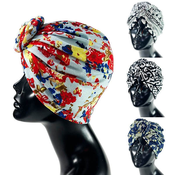 Knoted Head Wrap Head Cap D D D