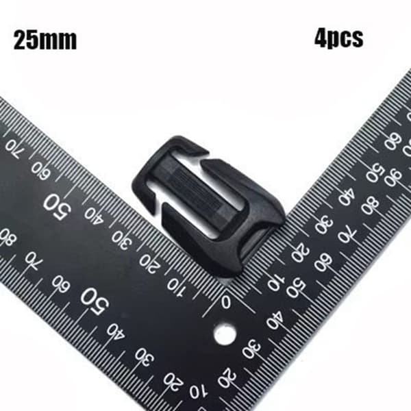 4 stk Webbing stropp Spenne Glidefeste 38MM 38mm