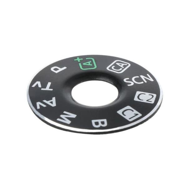 3 kpl Dial Mode Cap 6D Interface Cap Kameran cover