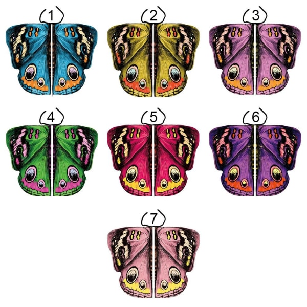Butterfly Wings Sjal Butterfly Skjerf 4 4 4