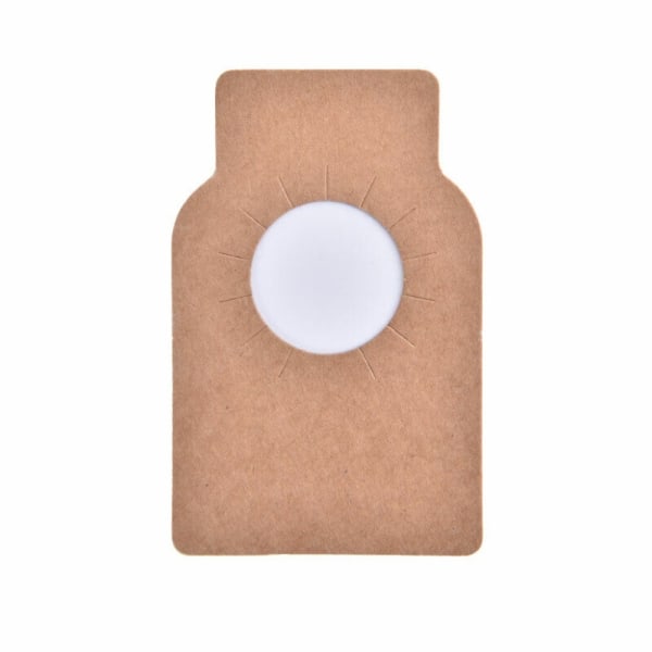 Vin Hangtag flaskhalshylsa GUL 50ST 50ST Yellow 50Pcs-50Pcs