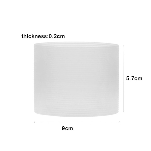 Flaske Sleeves Silikone Cup Sleeve SORT SORT black