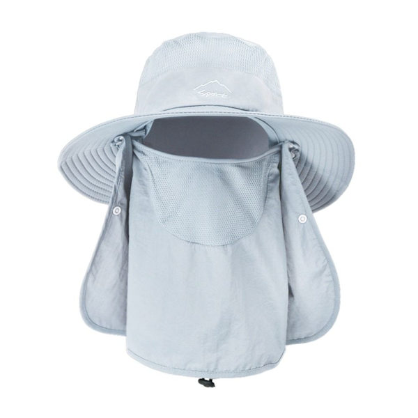 Bøttehatt Fisherman Cap LYS GRÅ Light grey