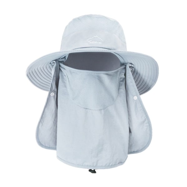 Bucket Hat Fisherman Cap LJUSGRÅ Light grey