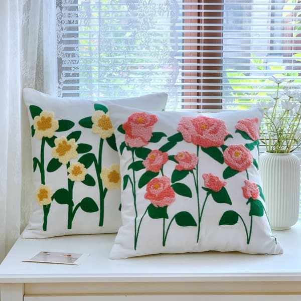 2st Kuddfodral Soffa Cover Örngott 2Pcs