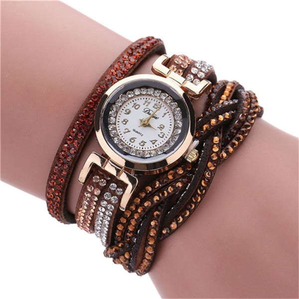 Watch Rhinestone Rannekello BROWN brown