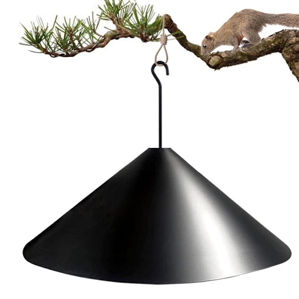Squirrel Baffle Bird Feeder Pole 12INCHWITH HOOK WITH HOOK 12inchwith hook