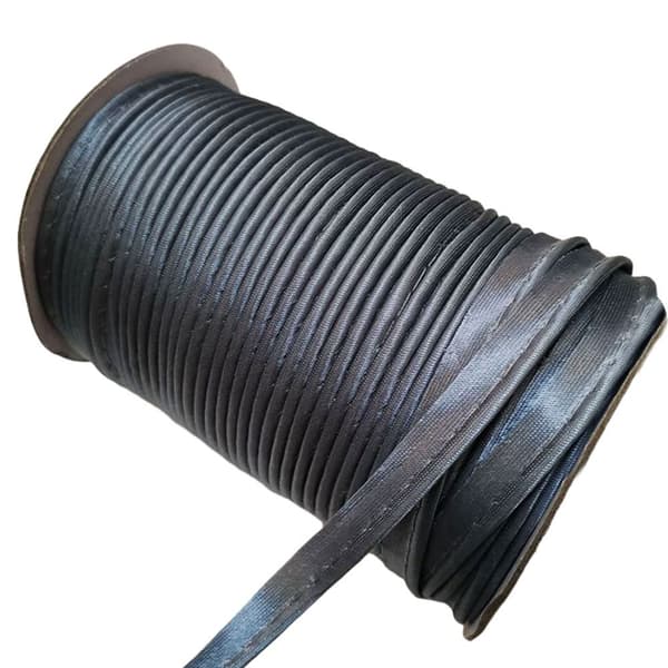 55M/1CM Båndsnor Kantreb MØRKEGRÅ MØRKEGRÅ Dark grey