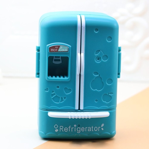 Miniatyr Kylskåp Kylskåp Kylskåp Modell BLÅ Blue