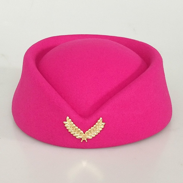 Naispuolinen lentoemäntähattu Air hostess -hattu 8 8 8