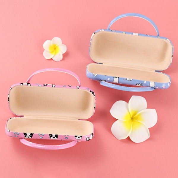 Case med handtag PU Case BLÅ blue