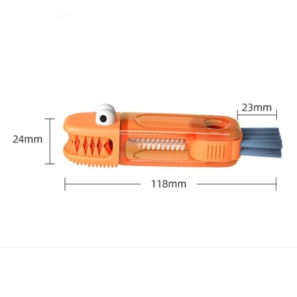 Flaskkopp Lock Brush Cleaner Tools BLÅ blue