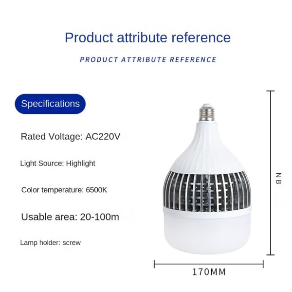 LED Pære Pendel Pærer 100W 100W 100W