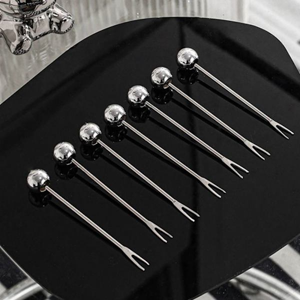 Nordic Bear Fruit Fork Set MULTICOLOR BEAR BEAR multicolor bear-bear