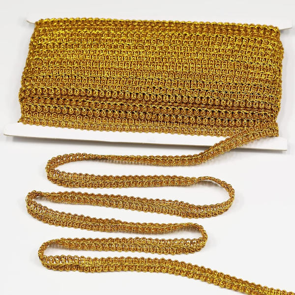 Guld Spets Trim Gimp Braid Trim Metallic Braid