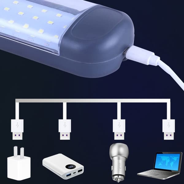 LED-lommelykt Oppladbart arbeidslys 3 Modus Flomlys