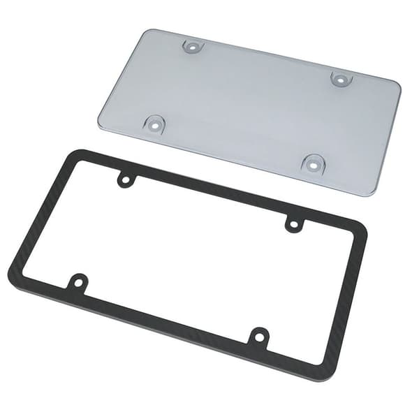 Nummerskylt Cover Nummerskylt Ram TRANSPARENT PS PS TRANSPARENT PS-PS
