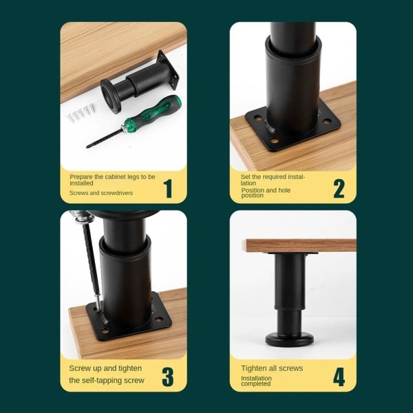 Huonekalun jalat Pöydän jalat STYLE 6 STYLE 6 Style 6