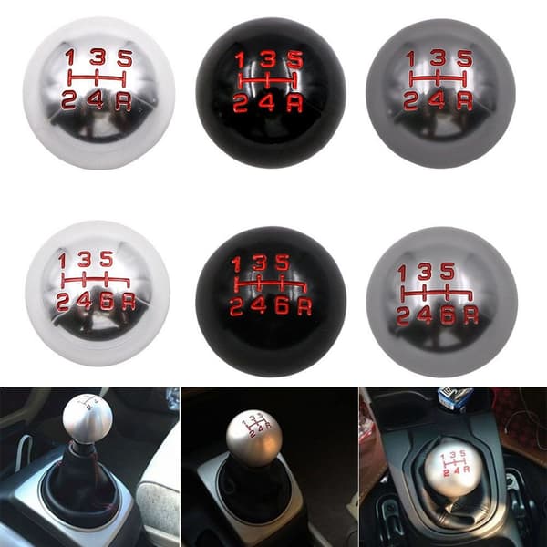 Shift Knott Head Shift Knott Deksel GRÅ 5 SPEED 5 SPEED Grey 5 Speed-5 Speed
