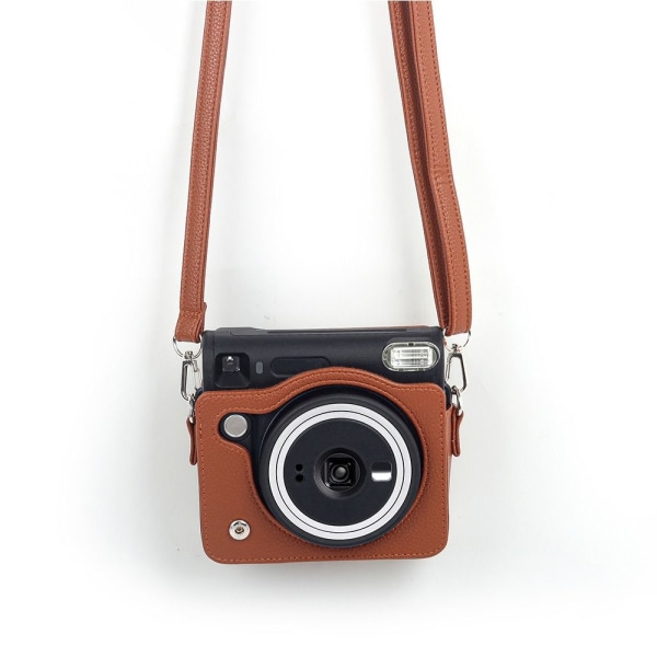 Instant Camera Case Opbevaringstaske BRUN Brown
