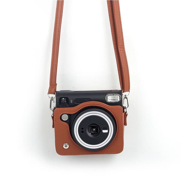 Instant Camera Case Opbevaringstaske BRUN Brown