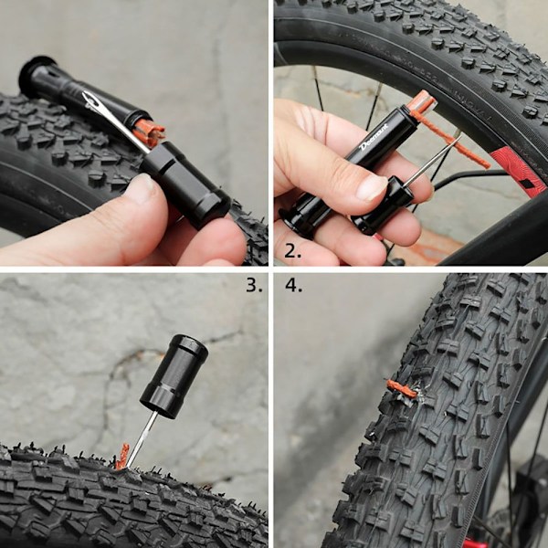Däckreparationsverktyg Däckreparationsset SET 1 MED 5 LIM SET set MED 5 Set 1 with 5 Glue