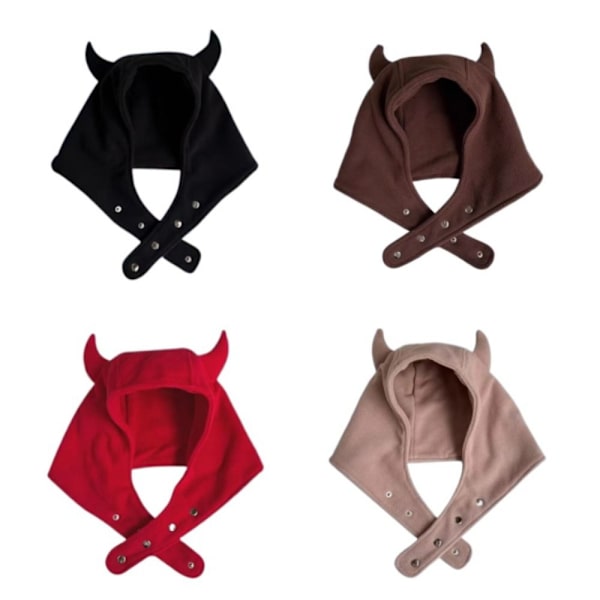 Devil Horn Hat Lille Djævle Hat RØD red