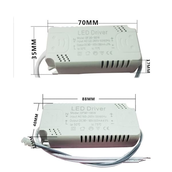LED Lys Driver Lys Strømadapter 60-80W 60-80W 60-80W