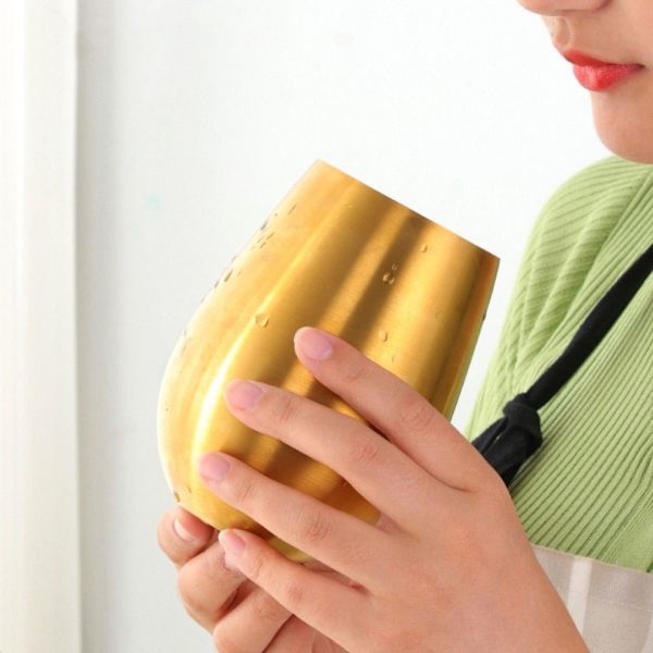 500ml Øl Vinkopp Juice Melkkopp GULL gold