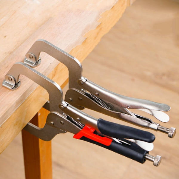 Låse C-Clamp Basics Justerbar Metal Face Clamp 6In