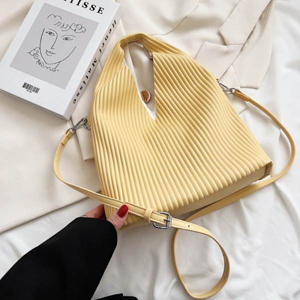 Handväska Axelväska GUL yellow